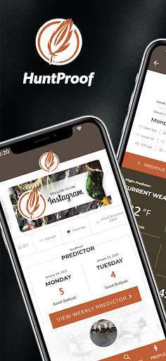 Android application HuntProof screenshort