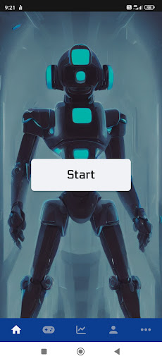 Android application IsBot - Quiz AI screenshort