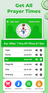 Prayer Times: Qibla Finder MOD APK (Премиум разблокирован) 1