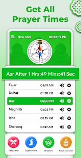 Prayer Times : Salah & Quran  Screenshots 1