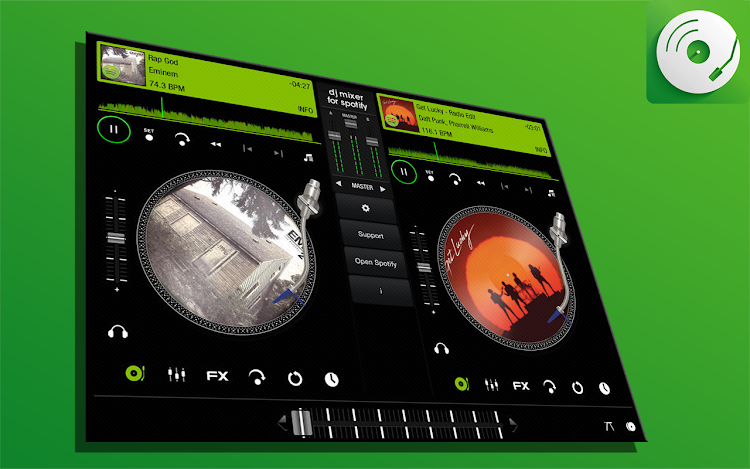 Djify Dj mixer For spotify Viewtiful - (Android Apps) — AppAgg