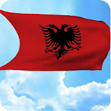3D Albania Flag Live Wallpaper icon