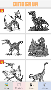 Dinosaur - Pixel Art