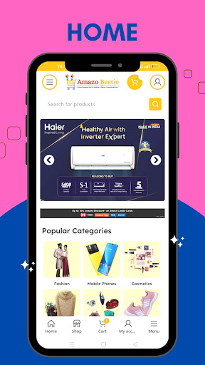 Android application Amazo Bestie screenshort