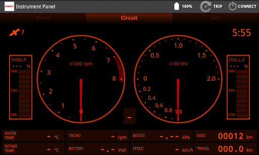 OBD Info-san! TRIAL Screen 2
