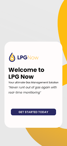 Android application LPG Now - Live Gas Monitoring screenshort