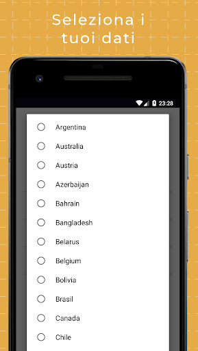 Anteprima dell'app