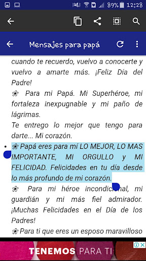 Día del padre frases