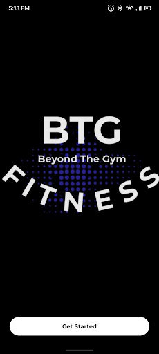 Android application BTG Fitness screenshort