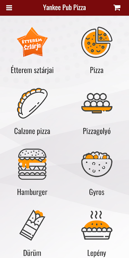 Android application Yankee Pub Pizza screenshort