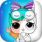Cover Image of Tải xuống LOL dolls - Coloring book 1.1 APK