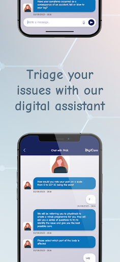 Android application PAM DigiCare screenshort