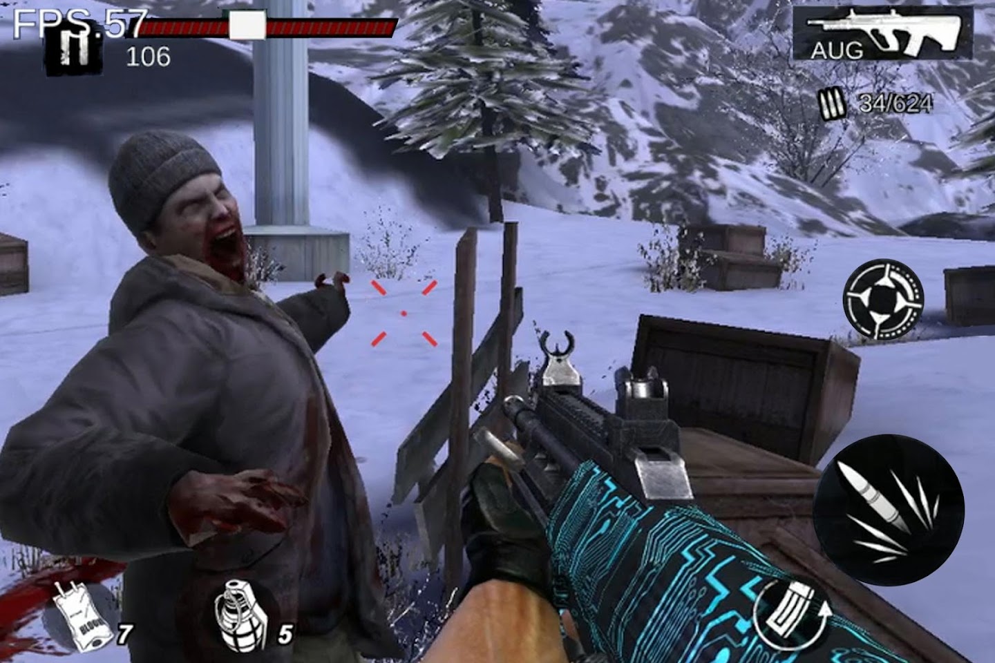 Zombie Frontier 4: Shooting 3D ( mod menu)