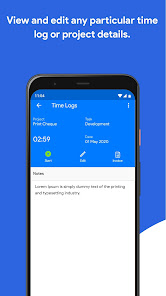 Captura de Pantalla 5 Time Tracker - Hours Tracker android