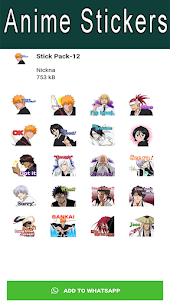 Anime Stickers -WAStickersApp