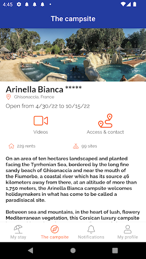 Android application Arinella Bianca screenshort