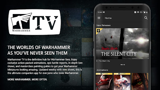 Android application Warhammer TV screenshort