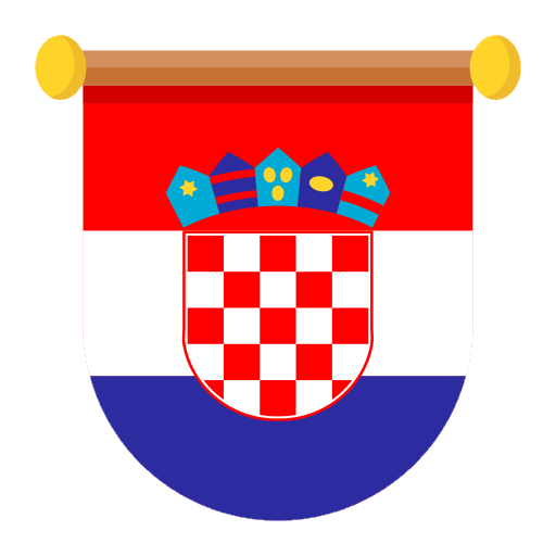 Map of Croatia logo