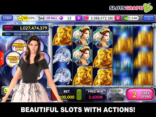 SLOTS GRAPE - Free Slots and Table Games screenshots 3