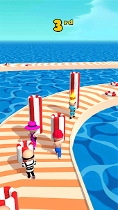 Water Race Run Adventure Game