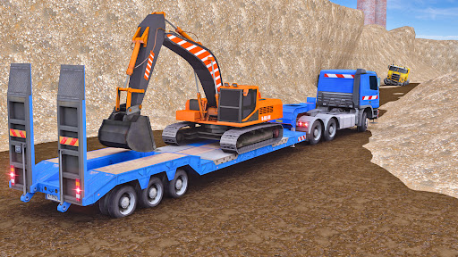 Excavator Crane Driving Sim apkpoly screenshots 17