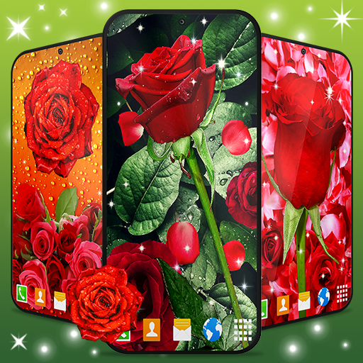 3D Red Rose Live Wallpaper 6.9.51 Icon