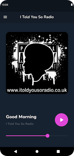 I Told You So Radio Screen 2