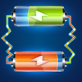 Battery charger fast speed icon
