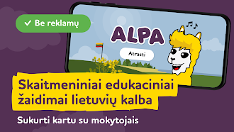 Game screenshot Edukaciniai žaidimai ALPA mod apk