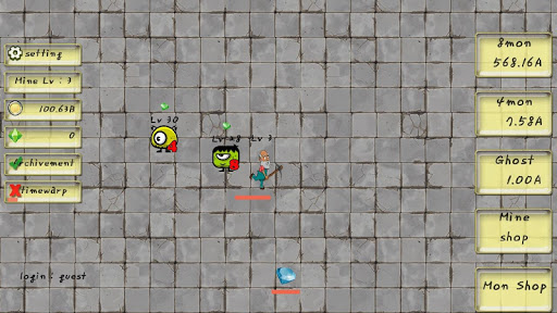 Monster Mine Clicker Screenshot 2 - AppWisp.com