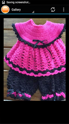 かぎ針編みのベビードレスのおすすめ画像2
