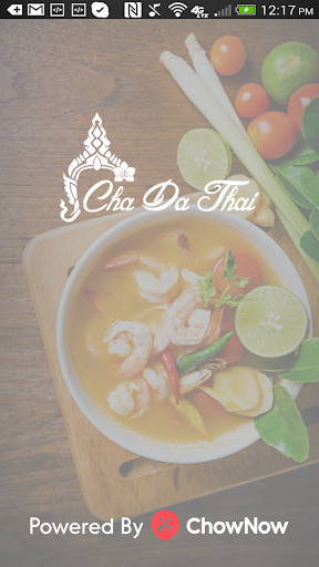 Android application Cha Da Thai Cuisine AZ screenshort
