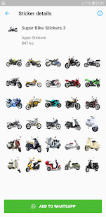 Super Bike Stickers 1.0 APK screenshots 4