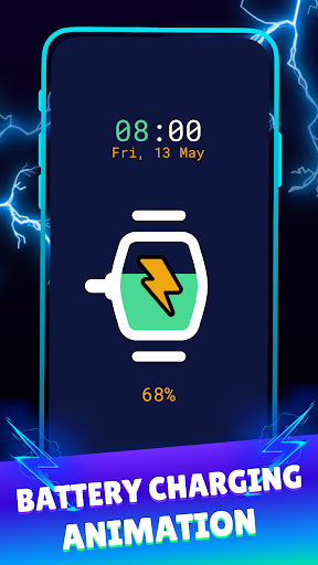 Android application Battery Charging Animation screenshort