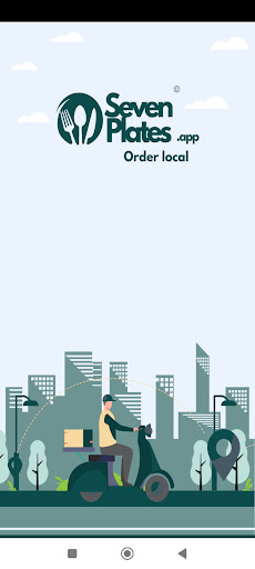 Android application SevenPlates Orders screenshort