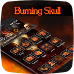 Cover Image of ดาวน์โหลด Hell Burning Skeleton - Theme 1.1.4 APK