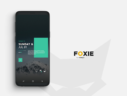 Foxie for KWGT Captura de pantalla