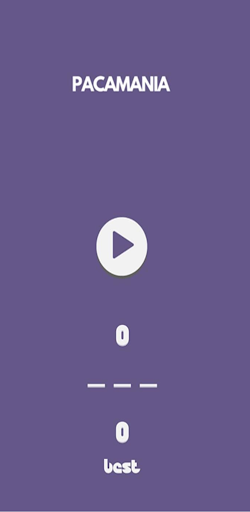 Android application pacamania screenshort