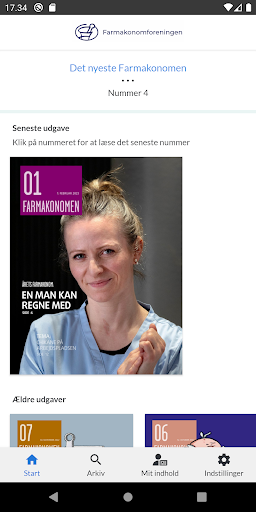 Android application Fagbladet Farmakonomen screenshort