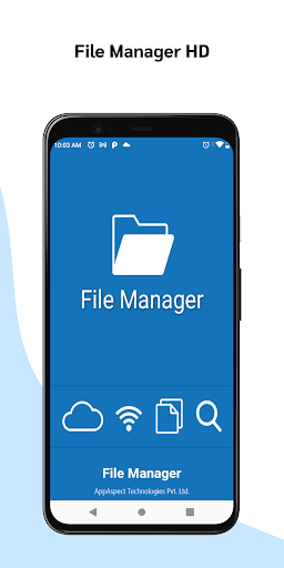 Android application File Manager HD screenshort