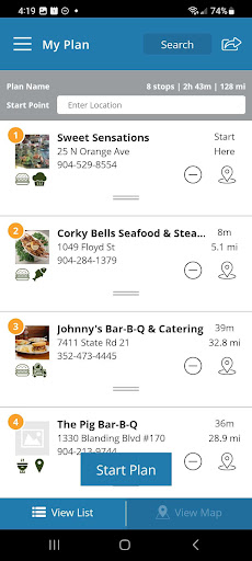 Screenshot of Explore Clay FL