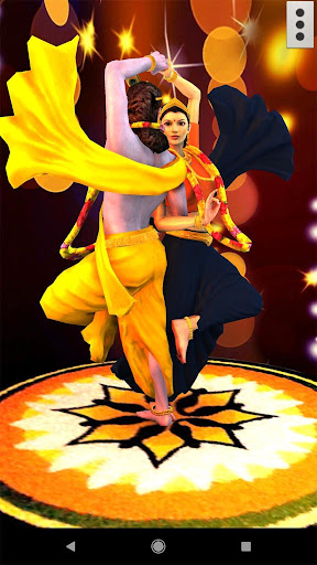 3D Divine Rasa Dance Wallpaper Screen 3