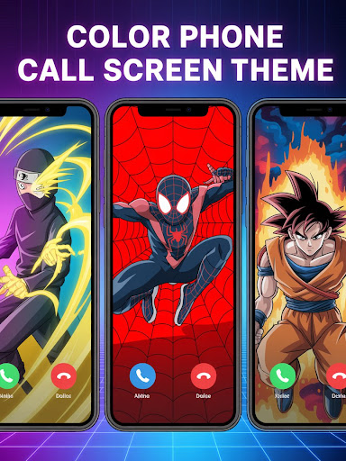 Call Screen Theme: Color Phone screenshot 4