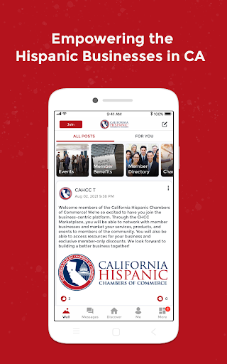 Android application The CHCC Marketplace screenshort