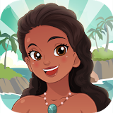 Ocean adventure princess icon