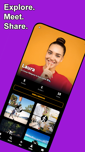 Android application Buddyvent screenshort