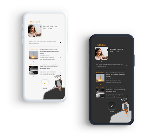 Neu Zone UI for klwp Screen 3