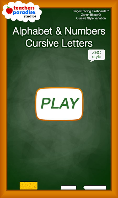 123s ABCs Cursive writing-ZBC - 23 - (Android)