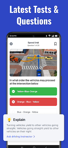 DMV Permit Practice Test 2025 screenshot 2