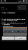 screenshot of WiFi/WLAN Plugin for Totalcmd
